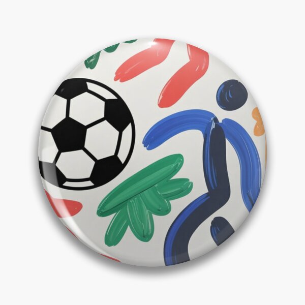 Item preview, Playing football. designed and sold by elegantpaterns.