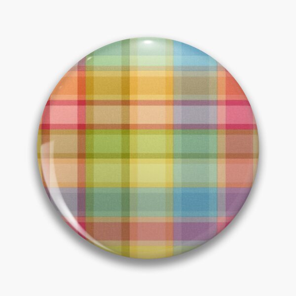 Item preview, Retro Rainbow Plaid Tartan Checkered Pattern designed and sold by pots-shop.