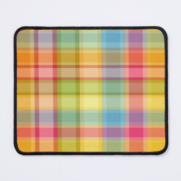 Item preview, Retro Rainbow Plaid Tartan Checkered Pattern designed and sold by pots-shop.