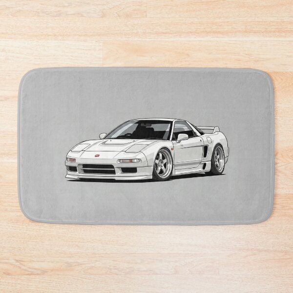 Item preview, Honda NSX NA1 Championship White JDM Custom Stance Car Illustration Art designed and sold by Motorline44.
