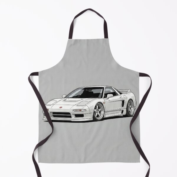 Item preview, Honda NSX NA1 Championship White JDM Custom Stance Car Illustration Art designed and sold by Motorline44.