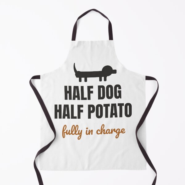 Item preview, Half Dog Half Potato Fully In Charge Funny Dachshund designed and sold by InkAndPaws.