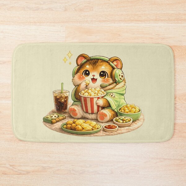 Item preview, Snack Time Football Hamster ?⚽ Cute Match Day Fan Design designed and sold by Pick'n Quick.