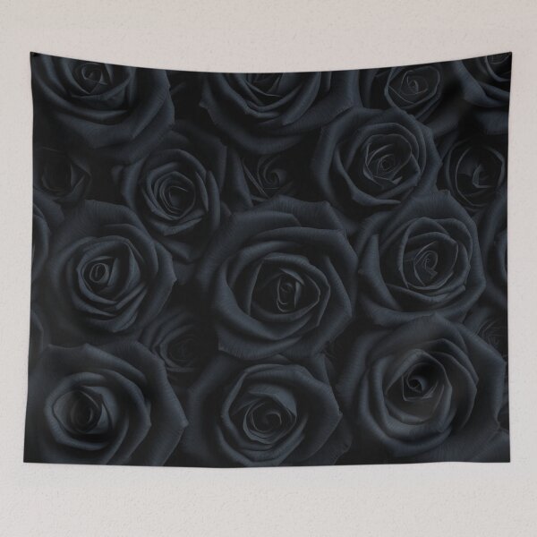 Item preview, Elegant Dark Black Rose Floral Design designed and sold by IntelliMindDesigns.