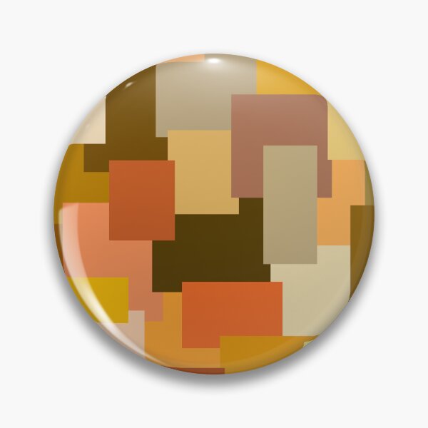 Artikelvorschau, Geometrisches Formenmuster in Orange und Gelb entworfen und verkauft von OneThreeSix.