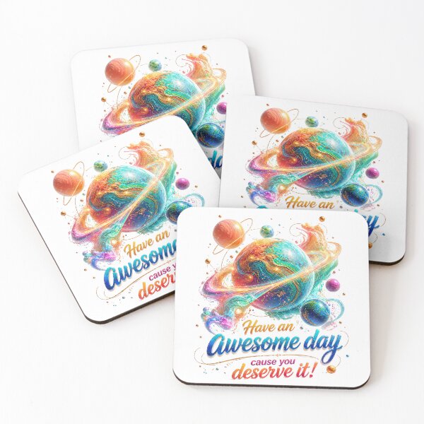 Item preview, Cosmic Motivation Have an Awesome Day designed and sold by BlissBlvdShop.