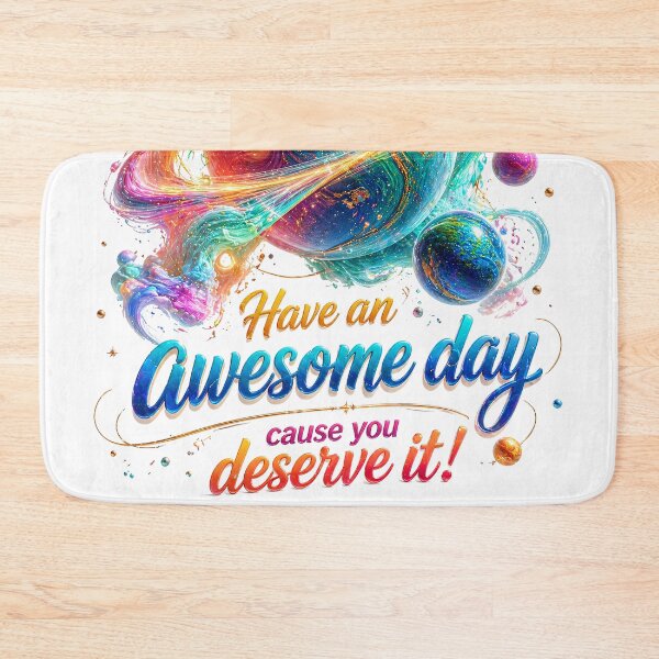 Item preview, Cosmic Motivation Have an Awesome Day designed and sold by BlissBlvdShop.