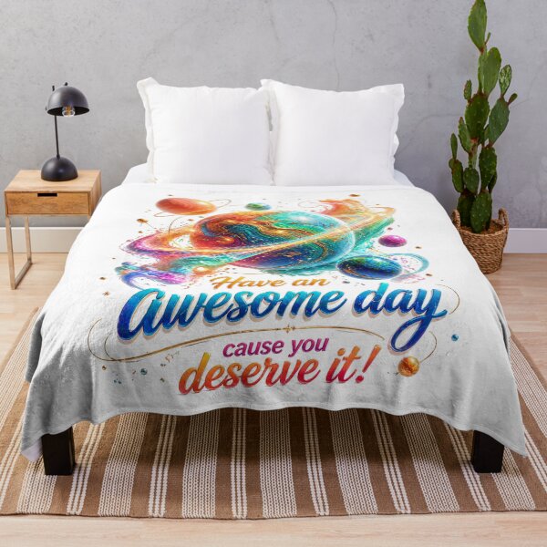 Item preview, Cosmic Motivation Have an Awesome Day designed and sold by BlissBlvdShop.