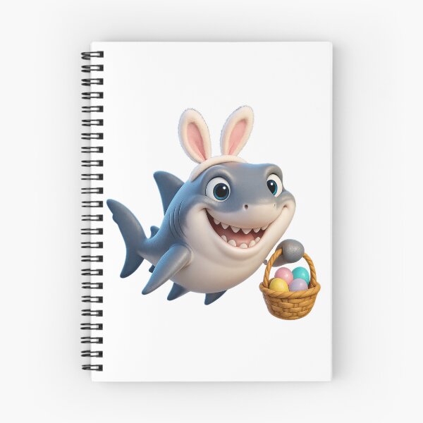 Item preview, Easter Salmon Shark designed and sold by Sillytoe.