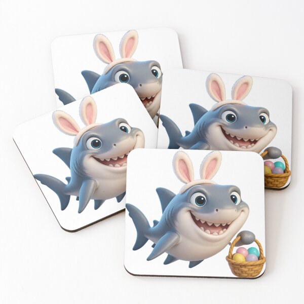 Item preview, Easter Salmon Shark designed and sold by Sillytoe.
