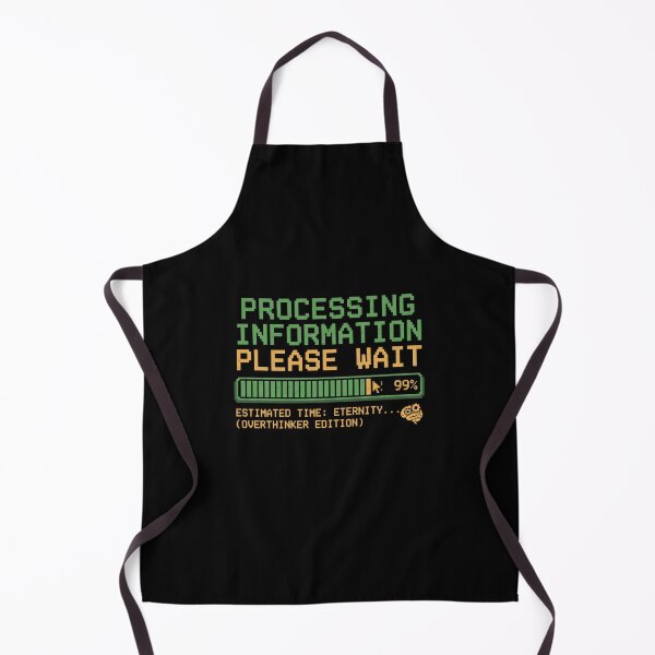 Item preview, Processing Information Please Wait Funny Introvert designed and sold by PullixArt.