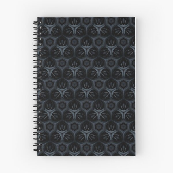Item preview, Black Gothic Skull Repeating Pattern designed and sold by IntelliMindDesigns.