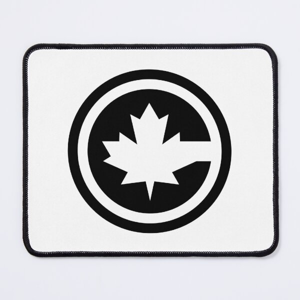 Item preview, C-Maple Leaf (black and white 1) designed and sold by JMParadis.