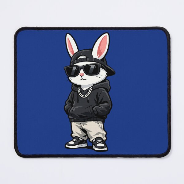 Item preview, Cool Rapper Bunny Streetwear Urban Character designed and sold by aminomen.