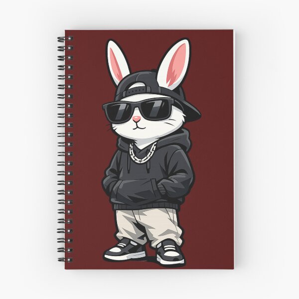 Item preview, Cool Rapper Bunny Streetwear Urban Character designed and sold by aminomen.