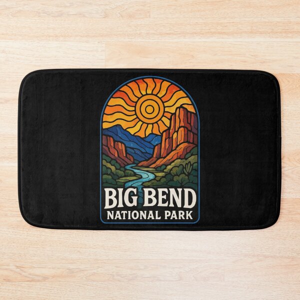 Item preview, Big Bend National Park Stained Glass designed and sold by TomFrontierArt.