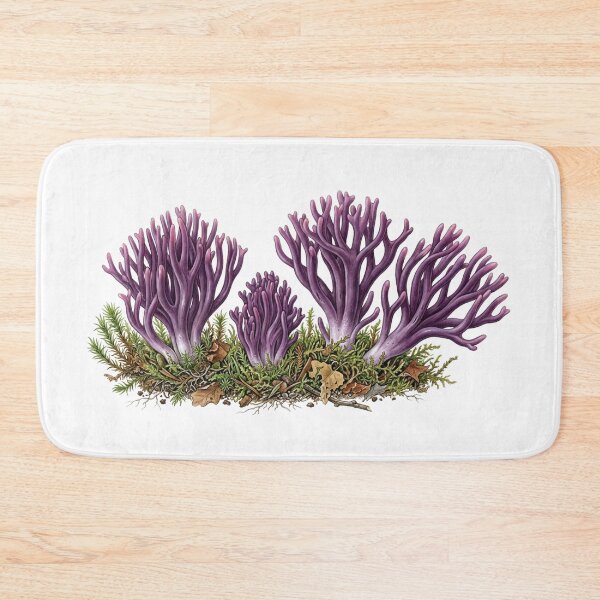 Item preview, Coral Mushroom Violet Blue designed and sold by Chaoscience.