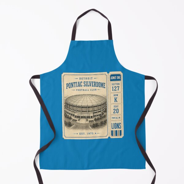 Item preview, Pontiac Silverdome Vintage Ticket, Detroit Retro Football Stadium designed and sold by GhostDawgs.