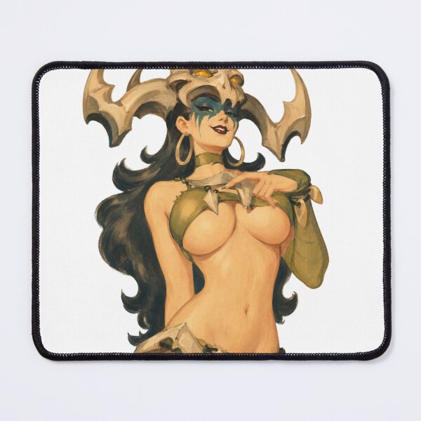 Item preview, Vintage Trickster Goddess Pinup designed and sold by Cosplayvintage.