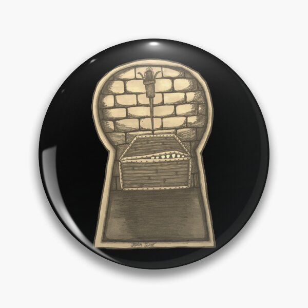 Item preview, Through The Keyhole: The Torchlit Mimic (Sepia Edition) designed and sold by Grimmlar.