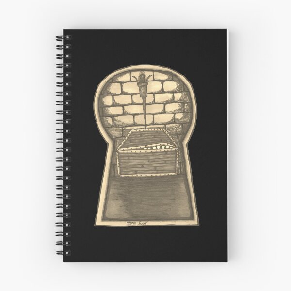 Item preview, Through The Keyhole: The Torchlit Mimic (Sepia Edition) designed and sold by Grimmlar.