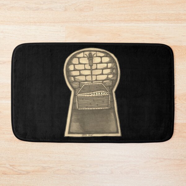 Item preview, Through The Keyhole: The Torchlit Mimic (Sepia Edition) designed and sold by Grimmlar.