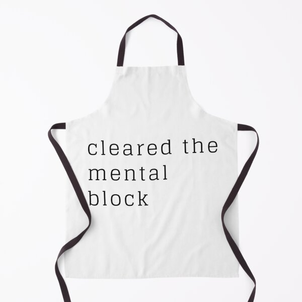 Item preview, Cleared the mental block designed and sold by ArtistTejal.