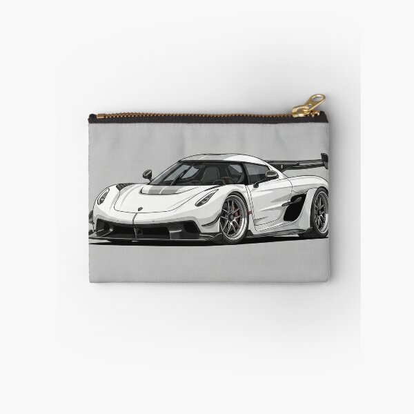 Item preview, Koenigsegg Jesko Attack White Megacar Stance Illustration Art designed and sold by Motorline44.