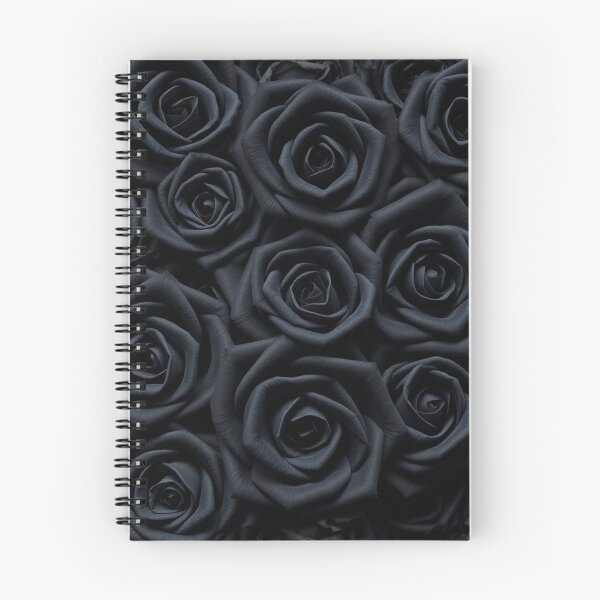 Item preview, Dramatic Black Rose Floral Bouquet designed and sold by IntelliMindDesigns.