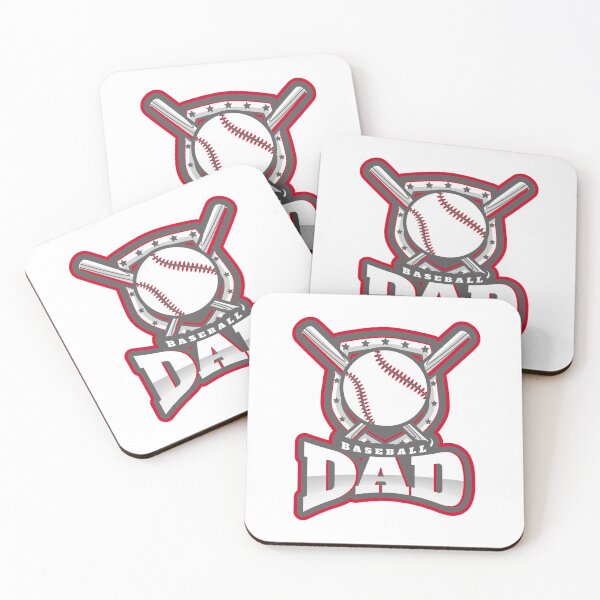 Artikelvorschau, Baseball-Papa-Vatertags-T-Shirt entworfen und verkauft von MOSIDRIP™.