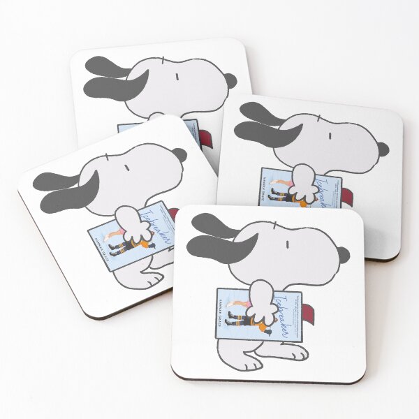 Item preview, snoopy reading icebreaker designed and sold by liveawhimsylife.