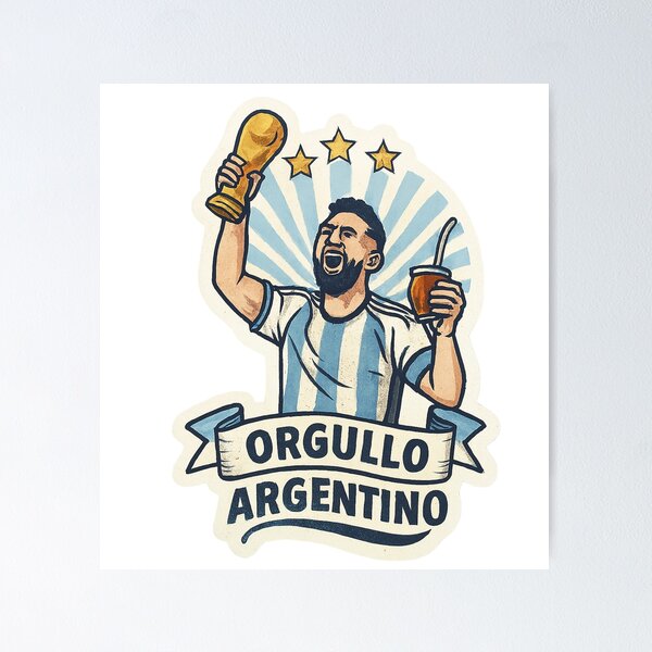 Item preview, Proud to be Argentinian designed and sold by Raices del Litoral .