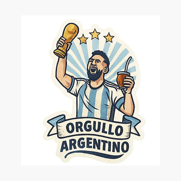Item preview, Proud to be Argentinian designed and sold by Raices del Litoral .