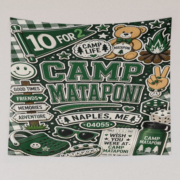 Item preview, Camp Mataponi Collage designed and sold by Rachel's Room.