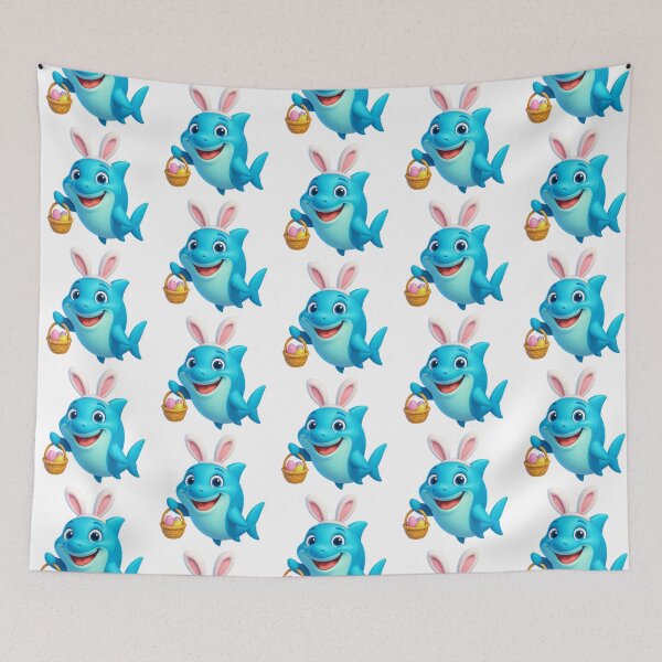 Item preview, Easter Shark designed and sold by Sillytoe.