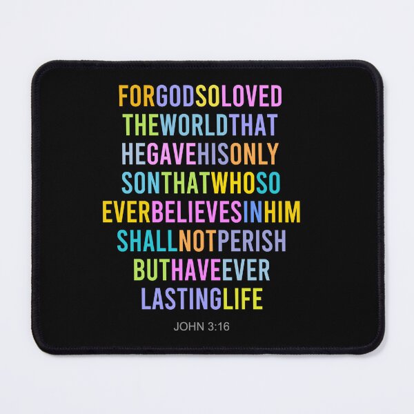 Item preview, John 3:16 For God so Loved the World designed and sold by DalePrestonArt.