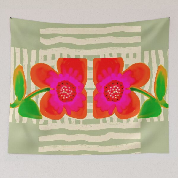Item preview, Amazing flowers pattern designed and sold by MARYA.ART.