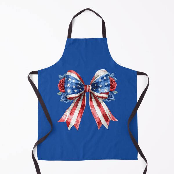 Artikelvorschau, Patriotischer Schleifenaufkleber, verspieltes USA-Flaggenband, rot-weiß-blaue Blumenschleife entworfen und verkauft von Hnd-Design.