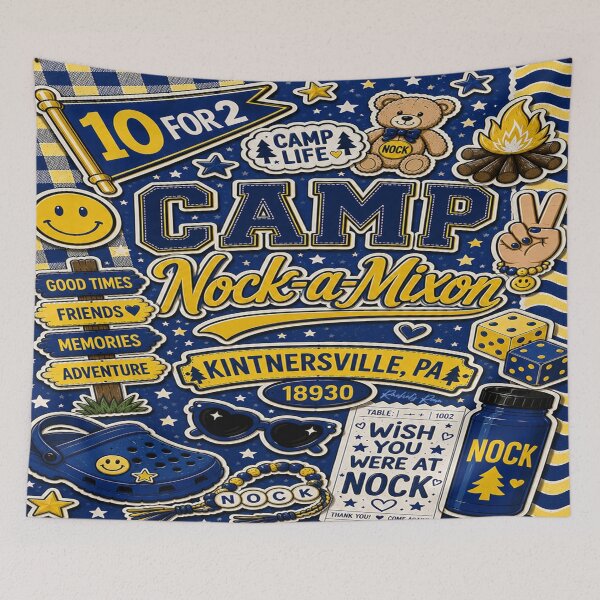 Item preview, Camp Nockamixon Collage designed and sold by Rachel's Room.