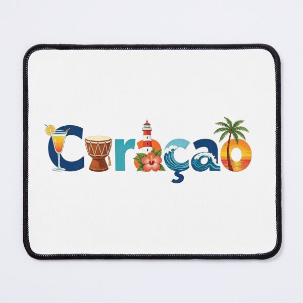 Item preview, Curaçao Island Vibes Tropical Typography Travel Design designed and sold by VladisWorld.