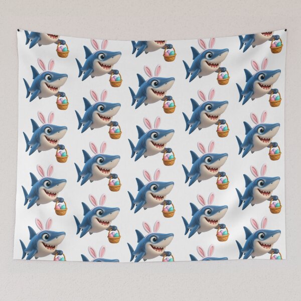 Item preview, Easter Shortfin Mako Shark designed and sold by Sillytoe.