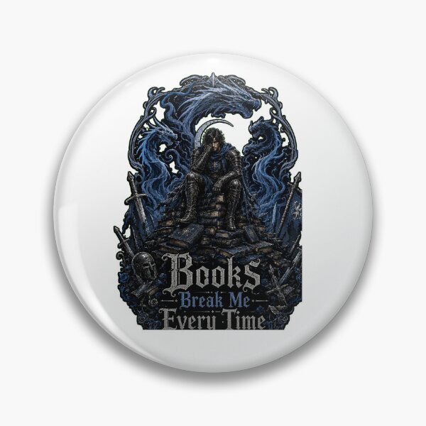 Item preview, Books Break Me Every Time Gothic Edition designed and sold by Passionread.