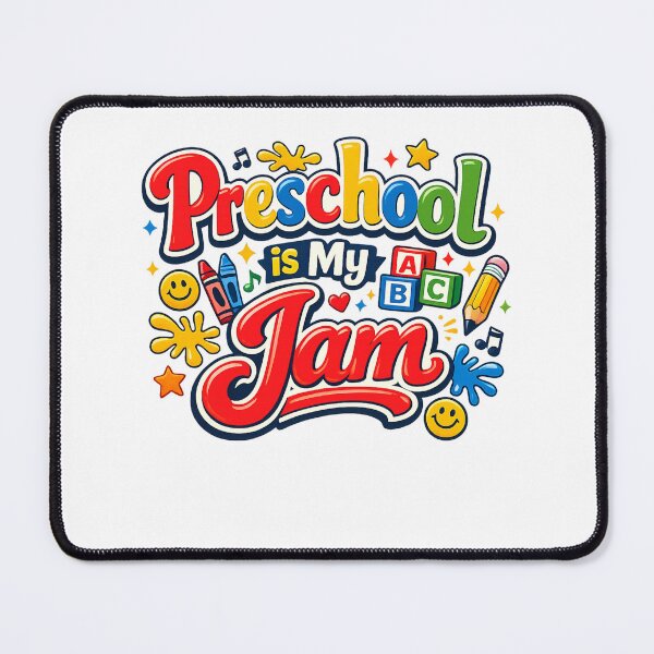 Item preview, Preschool is My Jam Bow Strawberry First Day of School designed and sold by faridman.