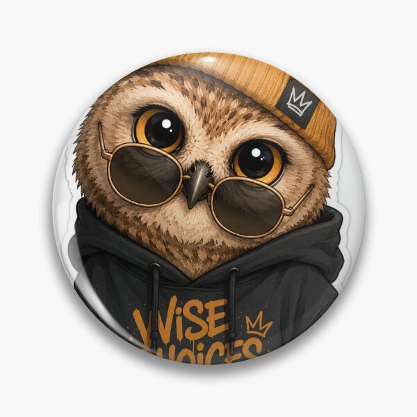 Item preview, Wise Choices Owl designed and sold by DaryaArtFrance.