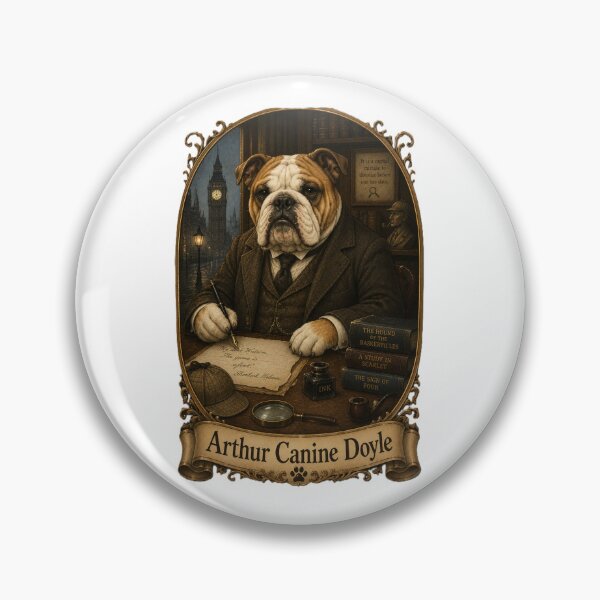 Item preview, Sir Arthur Canine Doyle designed and sold by JLClassics.