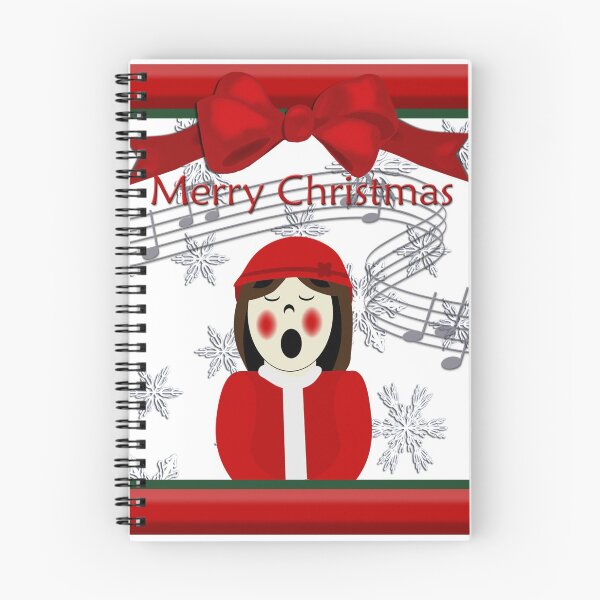 Item preview, Christmas Caroler Woman designed and sold by Charmaine Paulson.
