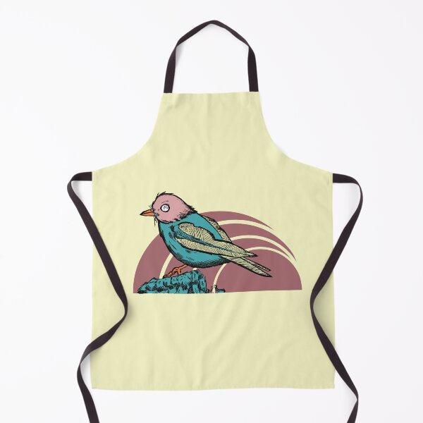 Item preview, Retro Minimalist Bird art / Vintage Nature Aesthetic Design designed and sold by Half Mess.