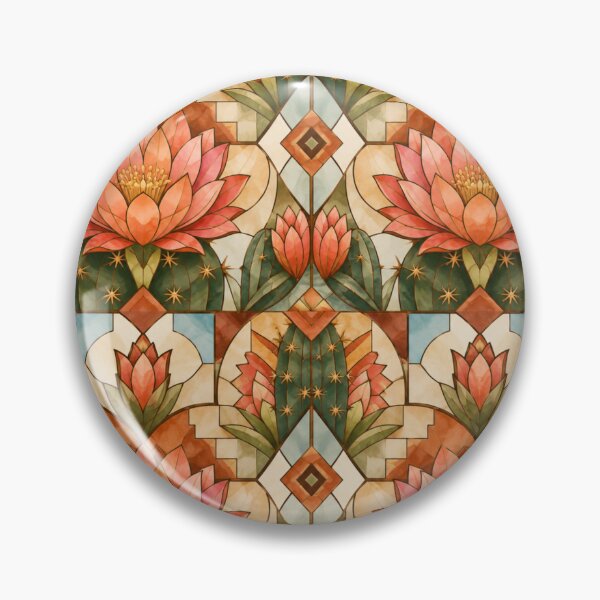 Item preview, Desert Bloom Stained Glass Tiles designed and sold by Dresut.
