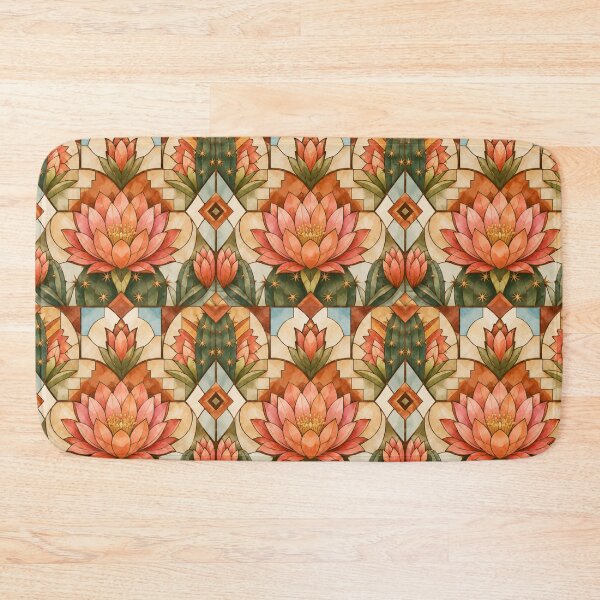 Item preview, Desert Bloom Stained Glass Tiles designed and sold by Dresut.