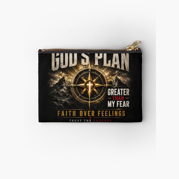 Item preview, GOD'S PLAN IS GREATER THAN MY FEAR | Christian Faith T-Shirt designed and sold by LowBatteryStudio ⭐.